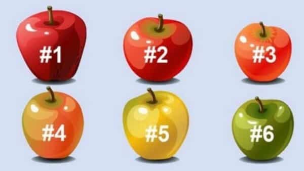 Escolha qual maçã você mais gosta e o teste descobrirá seu segredo obscuro