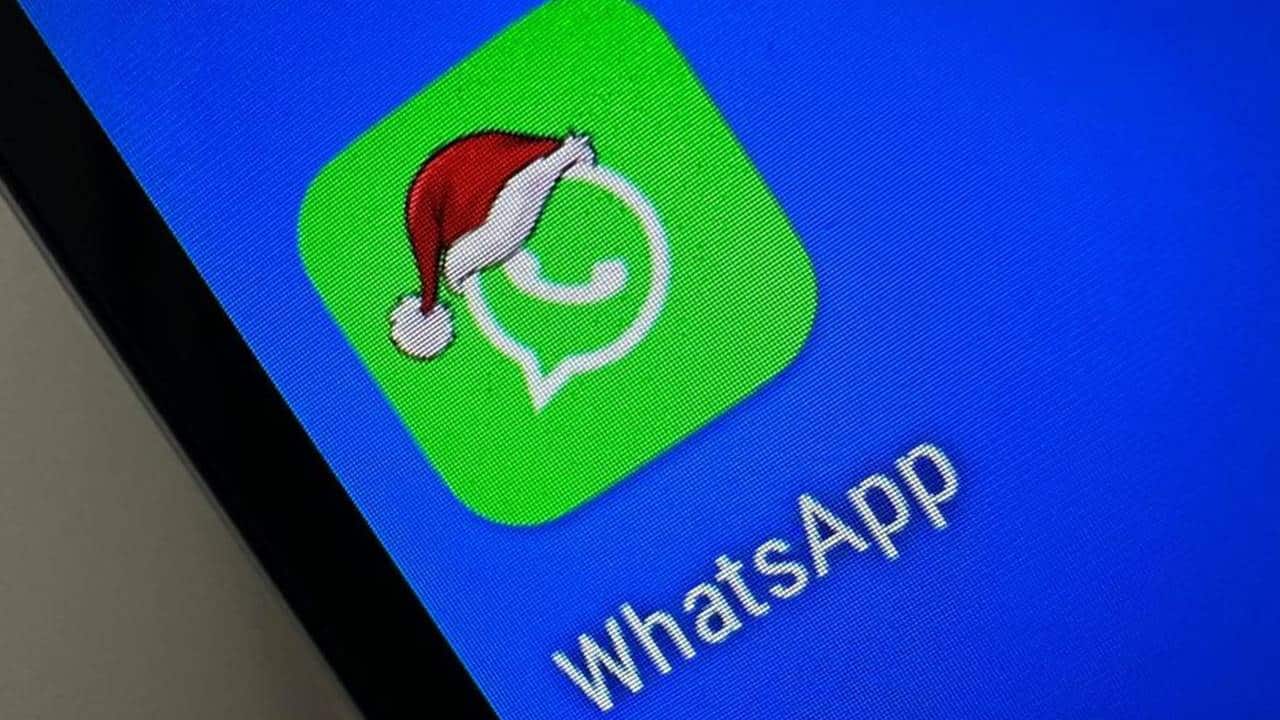 WhatsApp: ativar o modo Natal