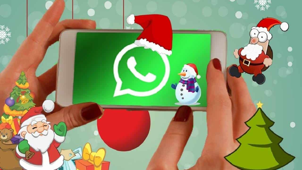 Como baixar as MELHORES figurinhas do NATAL para WhatsApp?