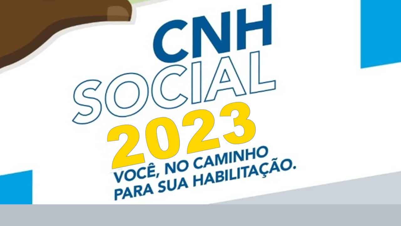 Mais de 100 mil vagas para CNH Social devem ser abertas em 2023