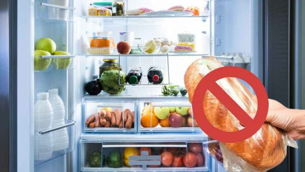 Nunca mais guarde o pão na geladeira: por que é perigoso?