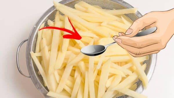 O segredo para fazer a melhor batatas fritas: você só precisa de um ingrediente!