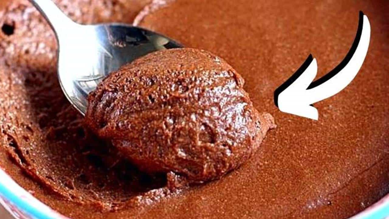O segredo para fazer a melhor mousse de chocolate: este ingrediente muda tudo