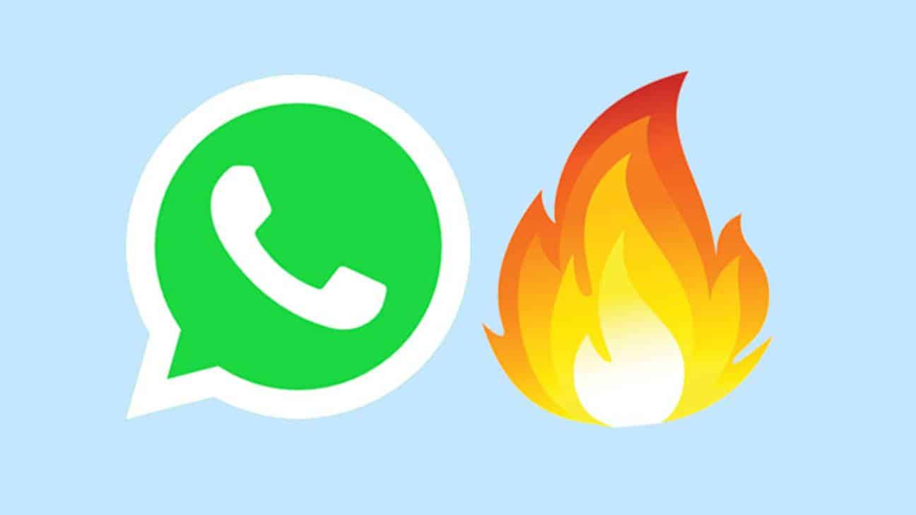 WhatsApp e o verdadeiro significado do emoji de fogo: São 5 significados diferentes. Confira os detalhes neste post!