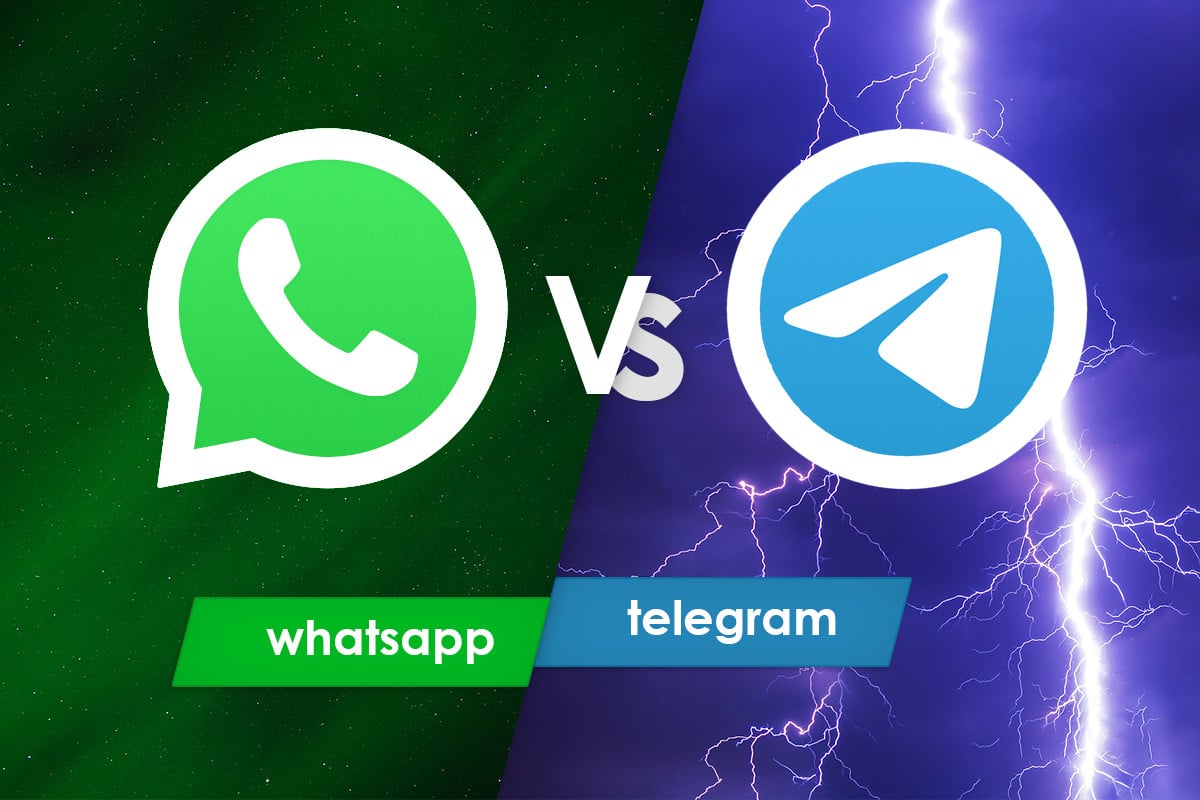 Quais as diferenças entre o WhatsApp e o Telegram?