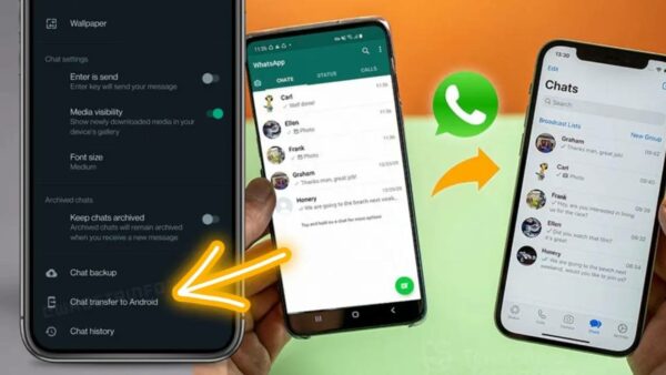WhatsApp lança função para transferir conversas para um novo celular em um clique