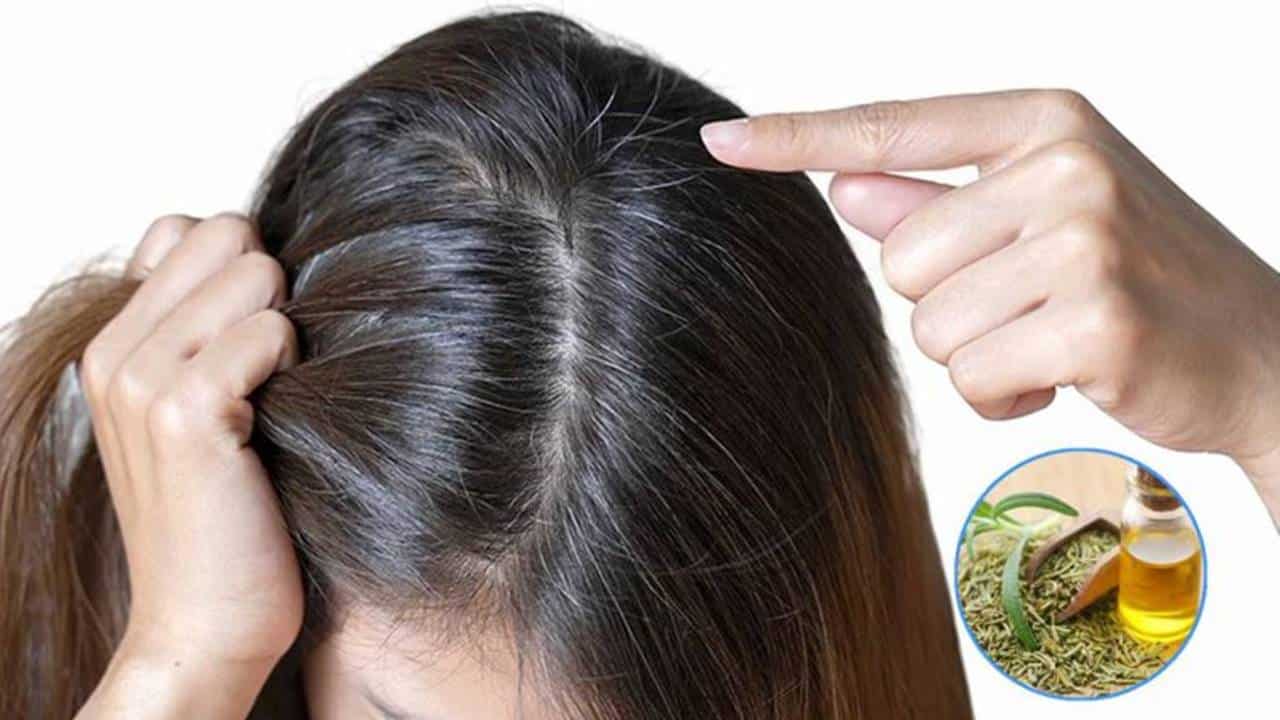 3 óleos essenciais para tonificar cabelos grisalhos com efeito natural