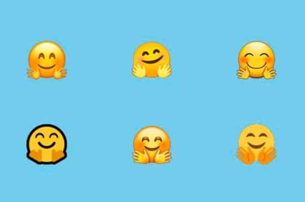 WhatsApp: o que realmente significa o emoji do rosto com as mãos abertas