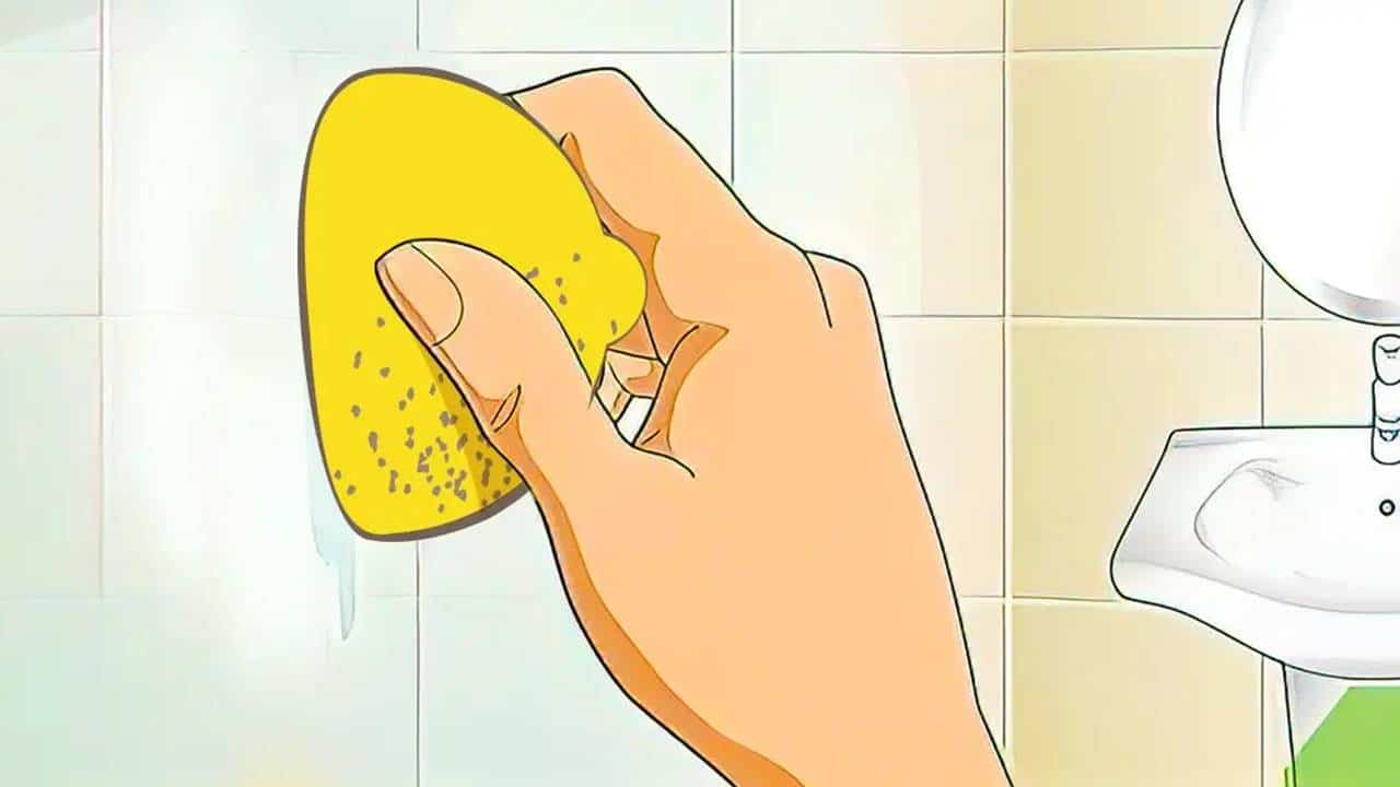 Por que você tem que esfregar meio limão na parede do banheiro uma vez por semana?