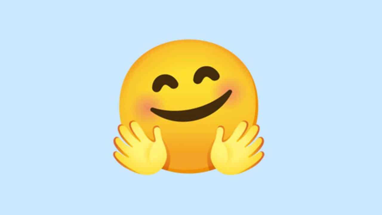 WhatsApp: o que significa o emoji do rosto com as mãos abertas