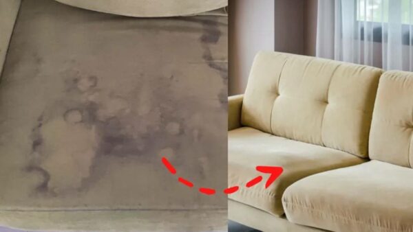 R$ 2 REAIS: A mistura DEFINITIVA E BARATA para limpar o sofá e deixá-lo como