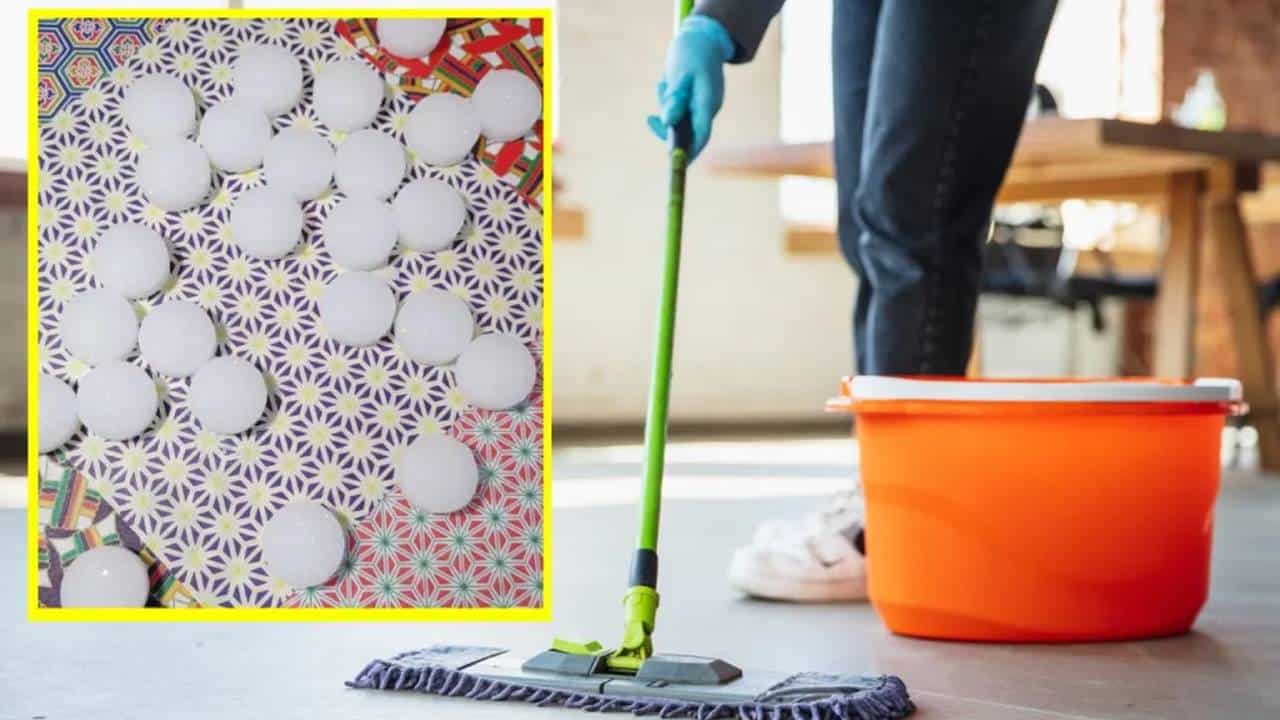 POR QUE você deve limpar o piso de sua casa com 15 bolas de NAFTALINA?