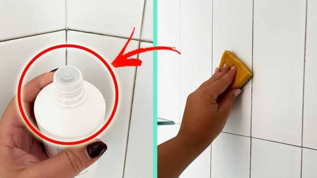 A forma mais fácil de limpar as juntas do banheiro e eliminar manchas pretas