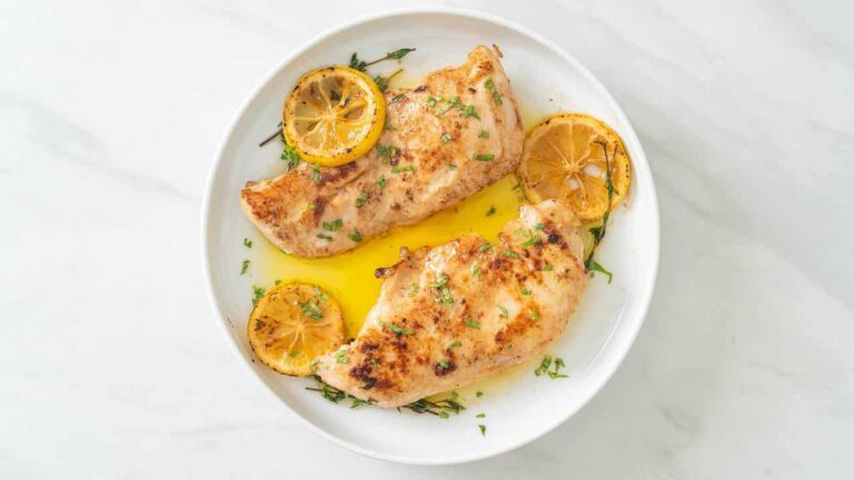 Receita fácil de filé de frango ao limão delicioso