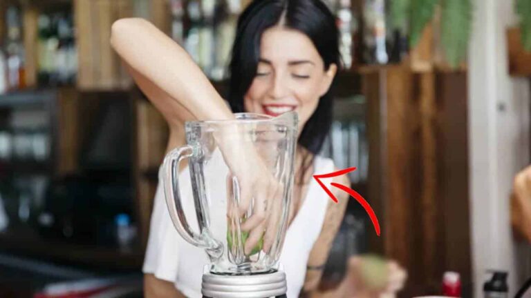 a amolar as lâminas do liquidificador