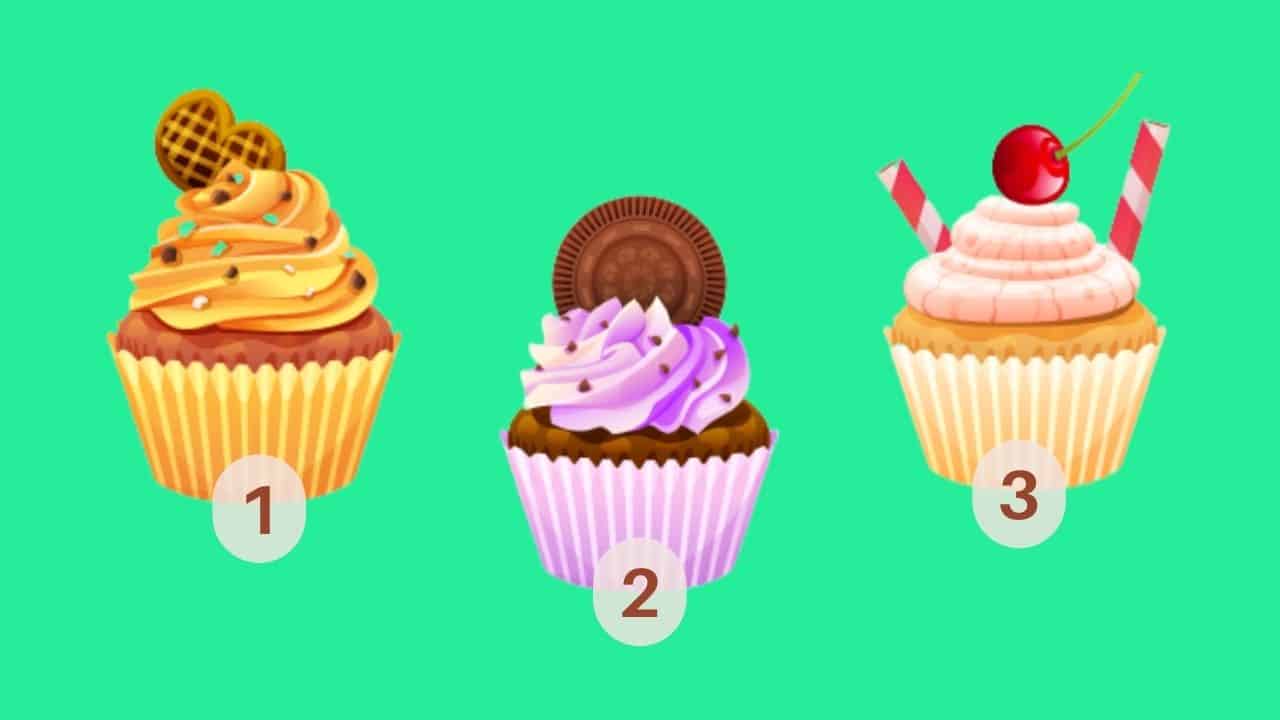 Teste de Personalidade Escolha um cupcake e veja uma qualidade positiva e negativa sua