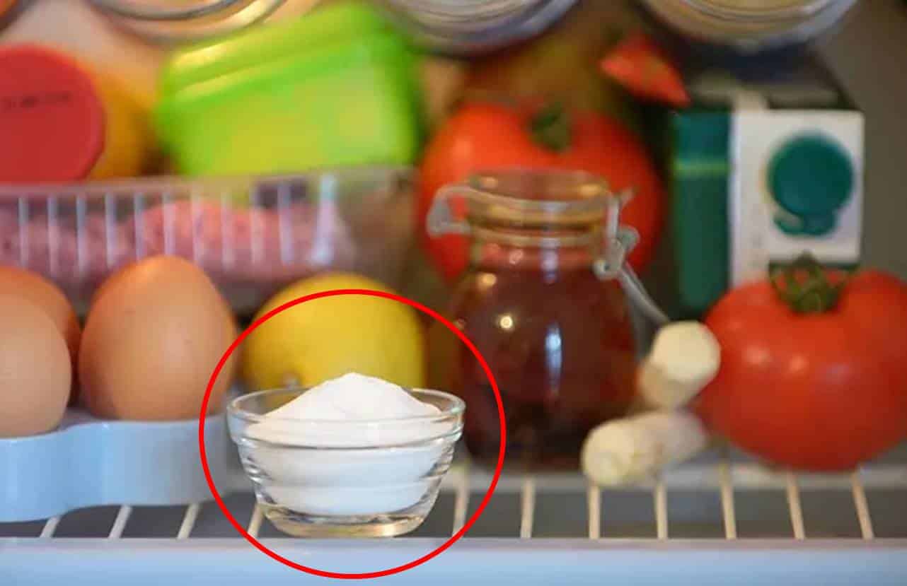 O que acontece quando você deixa o bicarbonato de sódio na geladeira durante a noite?