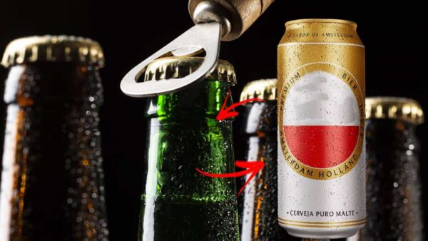 Por que a cerveja em lata é melhor do que a da garrafa? 