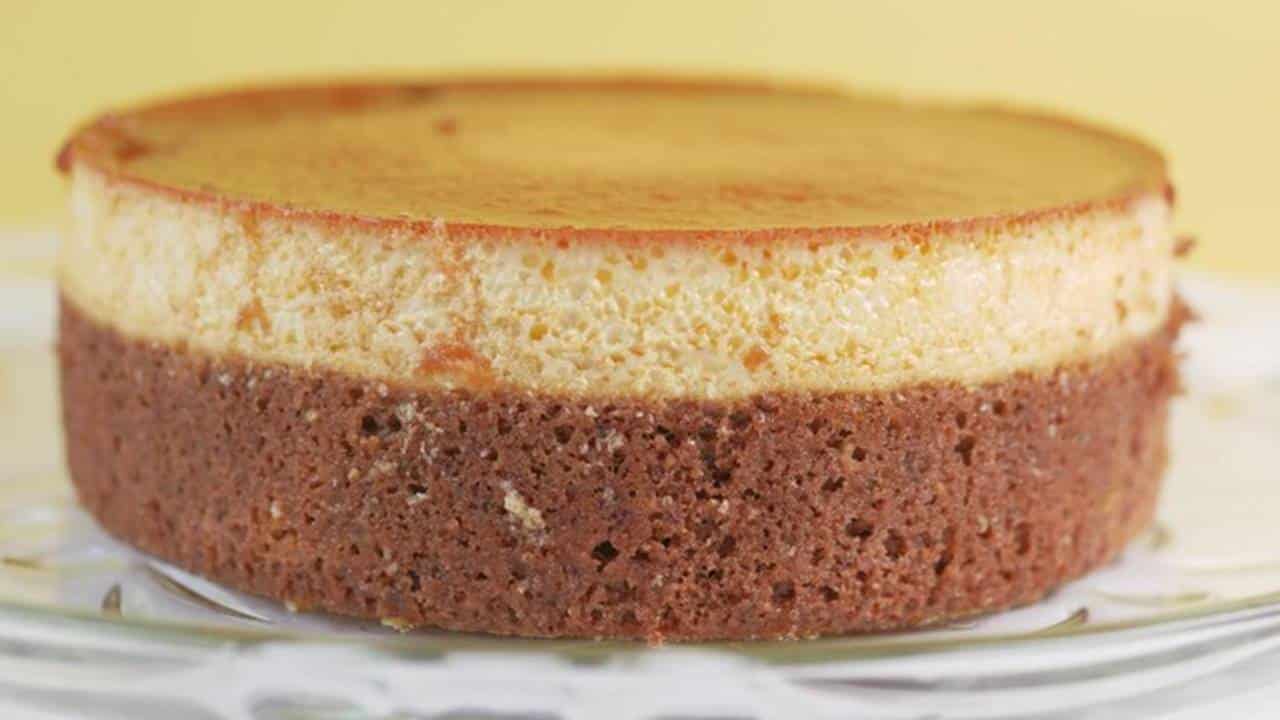 A melhor receita para preparar um delicioso chocoflan sem forno