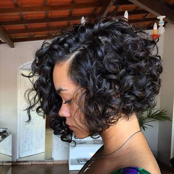 corte de cabelo wavy bob cacheado