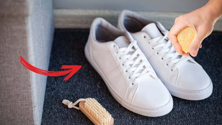2 truques infalíveis para limpar o tênis branco