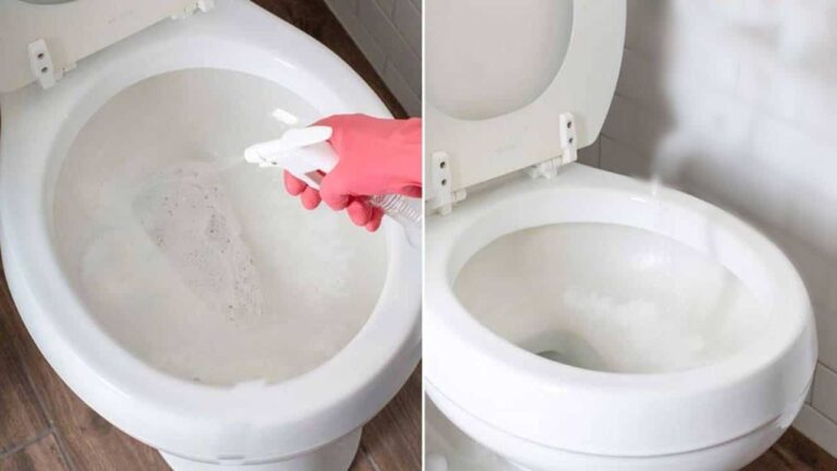 Coloquei um ingrediente secreto no meu detergente e ele ficou perfeito para limpar o vaso sanitário