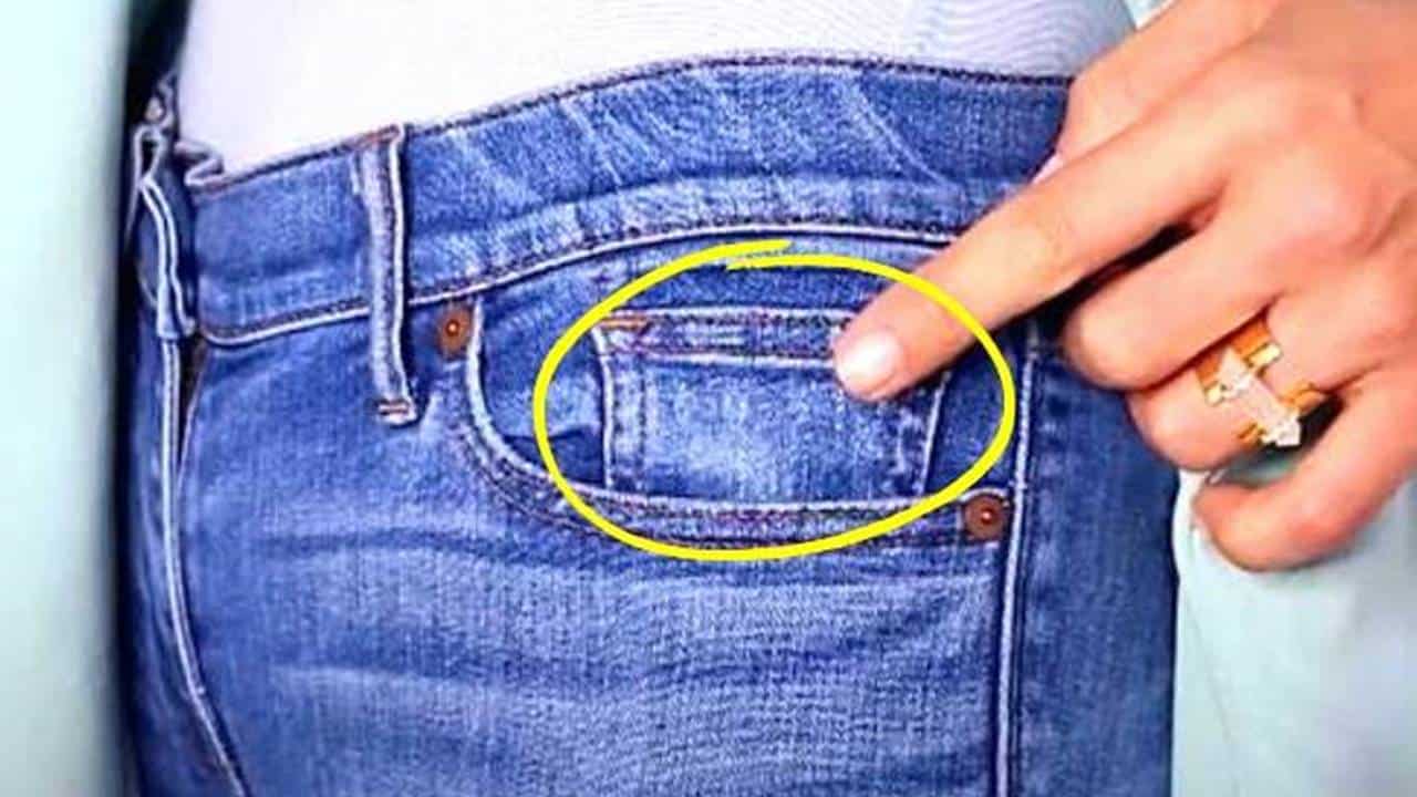 POR QUE todas as calças jeans têm um pequeno bolso frontal?