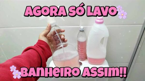 Nunca mais você vai querer limpar o Banheiro da sua casa de outro Jeito