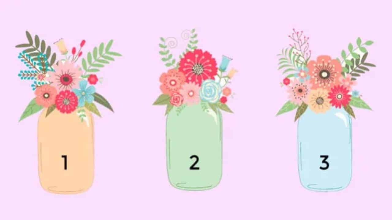 Teste: Escolha o vaso com flores e descubra o que você precisa fazer para ter uma ótima semana