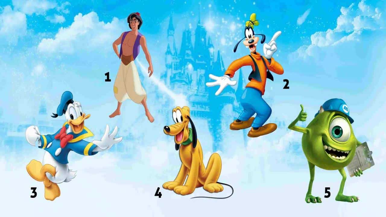 Novo Teste: Escolha um personagem da Disney para descobrir que tipo de pessoa você é