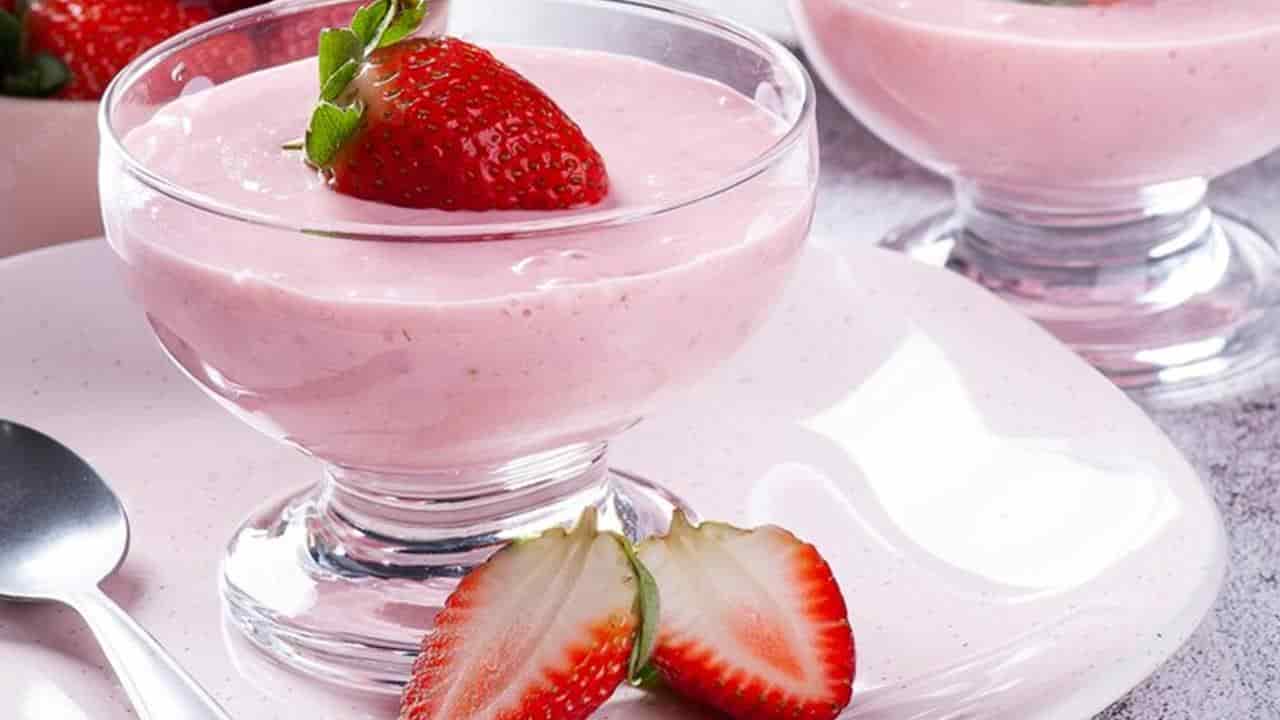 mousse com 3 ingredientes