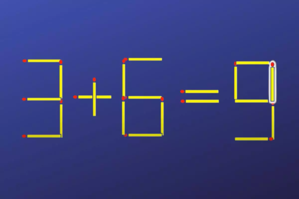 Novo Desafio Matemático: você pode fazer a equação correta movendo 1 palito