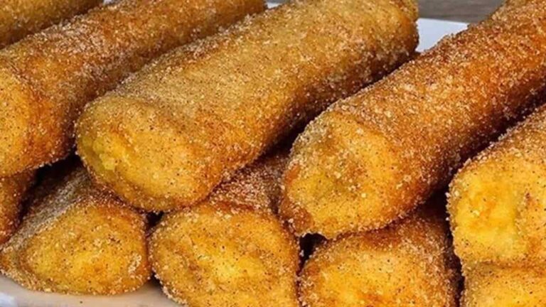 Receita de Páscoa: rabanadas enroladas recheadas com creme