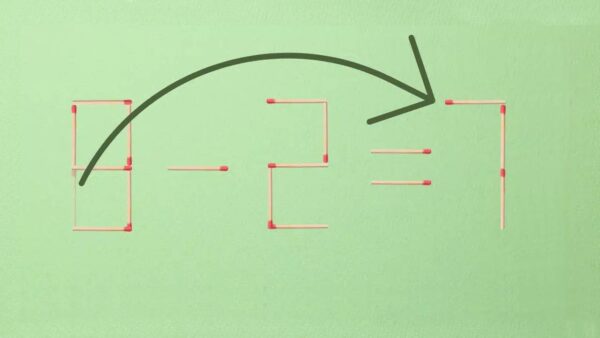 Teste seu QI: Acerte a equação movendo um único palito de fósforo