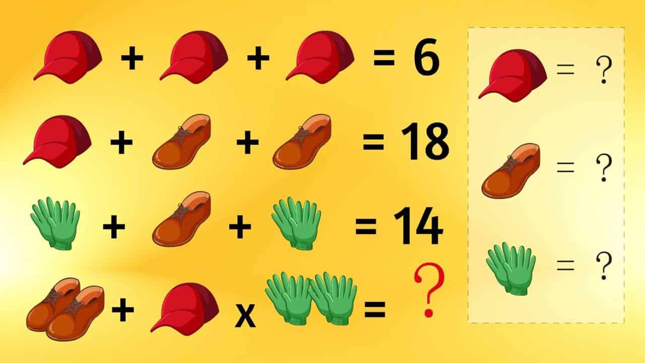 Teste de QI: resolva essa equação em menos de 30 segundos