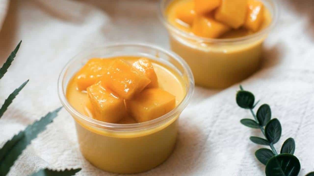 Aproveite esta receita gostosa e refrescante de geleia de pêssego com manga