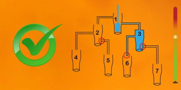 Teste lógico: Teste seu QI e adivinhe qual copo vai encher primeiro!