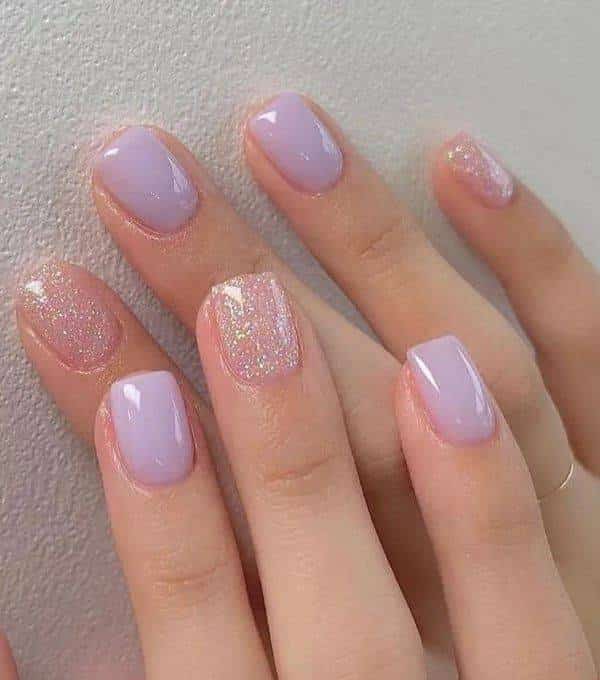 unhas lavanda 