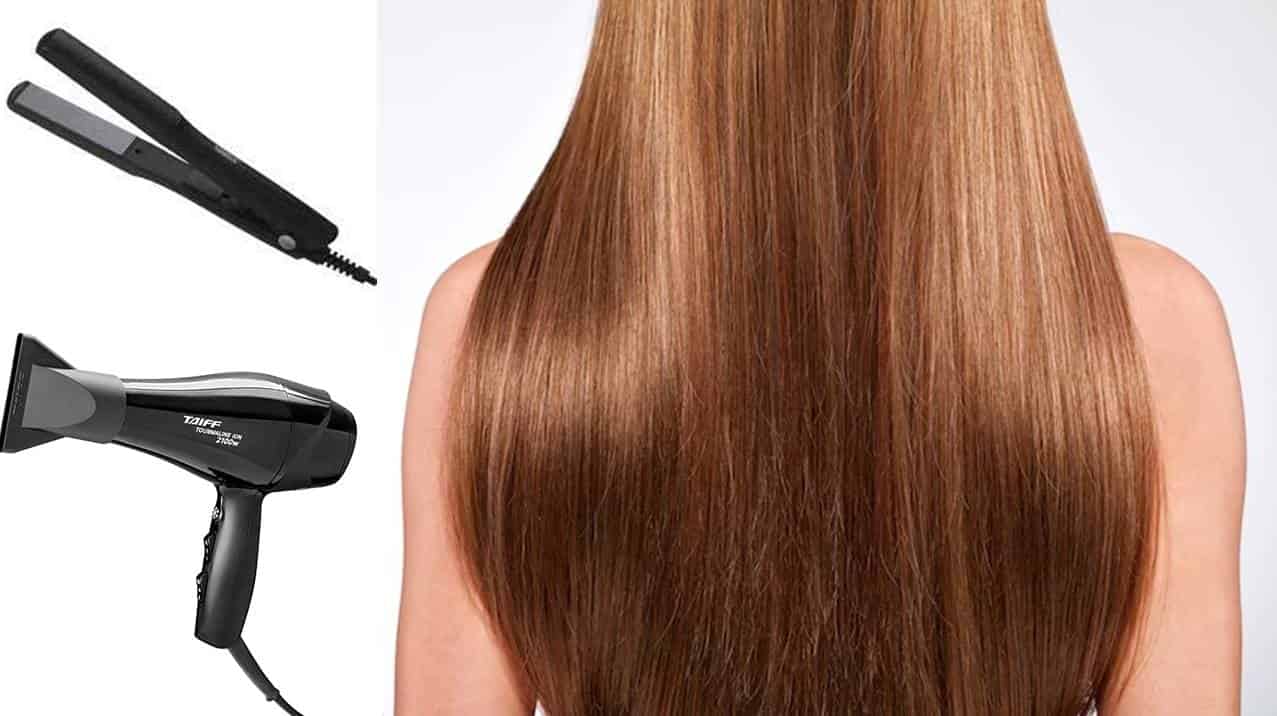 A melhor maneira de usar bicarbonato de sódio para alisar o cabelo SEM chapinha