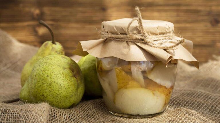 Compota de Pêra uma receita fácil para aproveitar esta fruta da época
