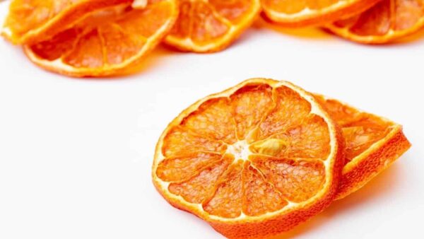 Esta sobremesa de laranja cristalizada é maravilhosa