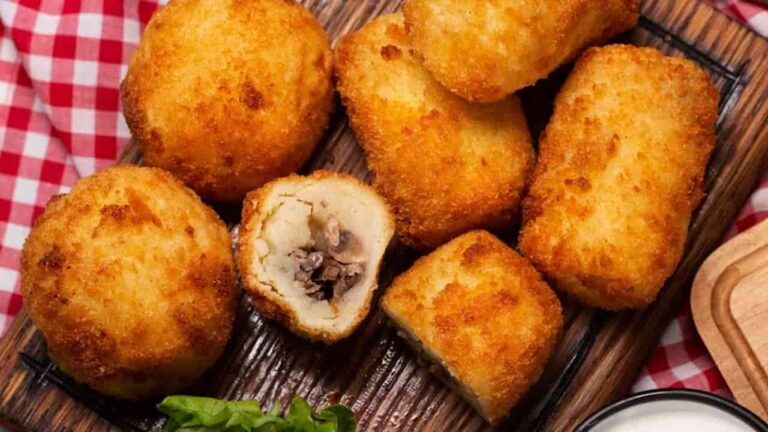 Estes croquetes de carne moída vão te fazer pirar