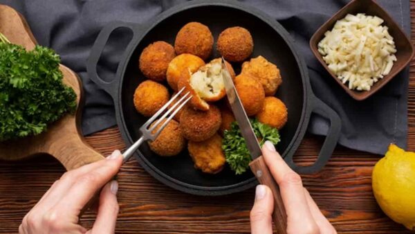 Faça esses deliciosos croquetes de bacalhau receita da vovó