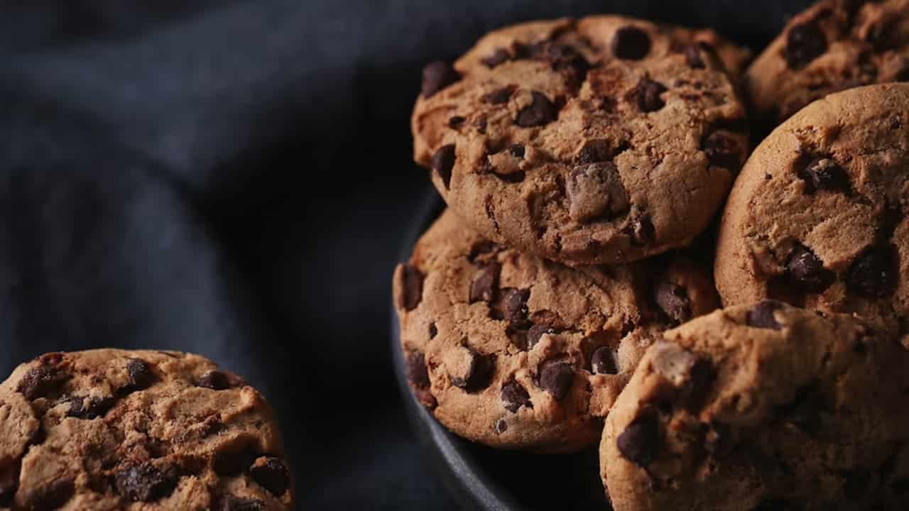  Receita caseira de biscoitos com gotas de chocolate