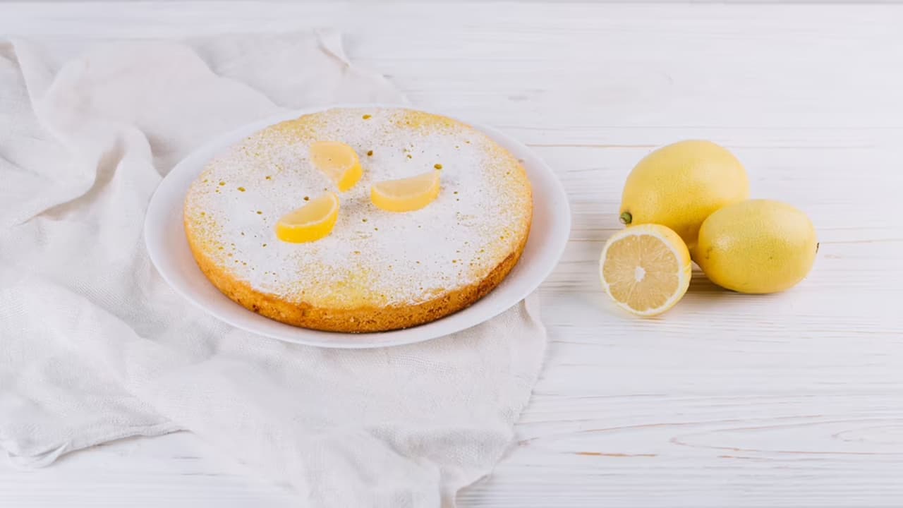 Prepare um bolo de limão super fofo e fácil