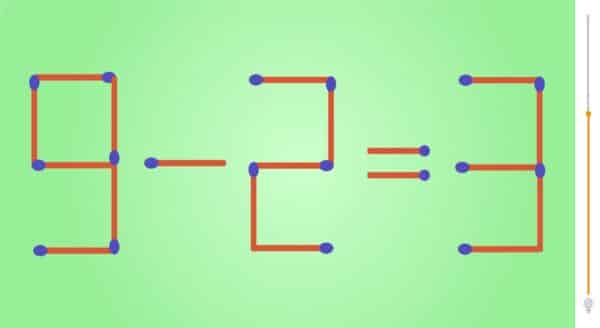 TESTE DE QI: Você consegue resolver a equação do palito de fósforo?