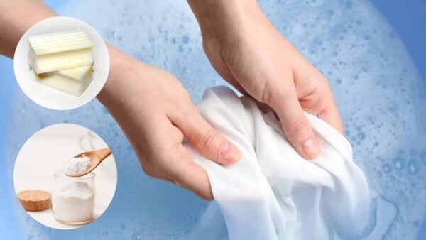Como fazer detergente alvejante caseiro para deixar suas roupas brancas brilhando