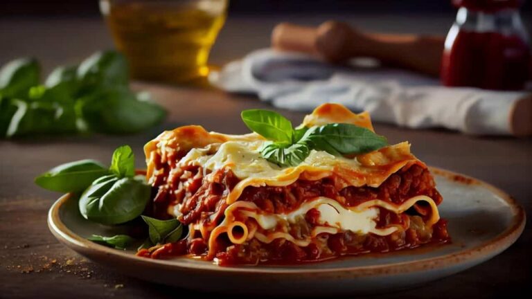 Receita tradicional de lasanha de carne passo a passo