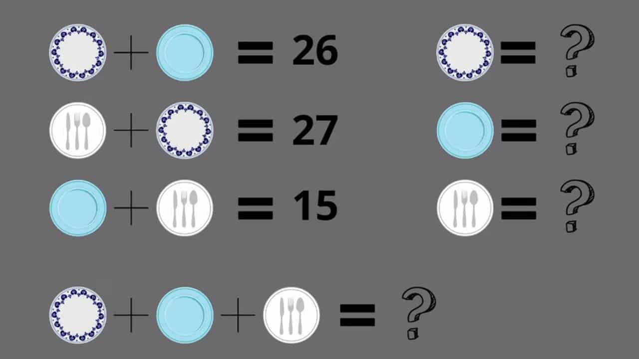 TESTE Apenas os mais inteligentes resolvem em 20 segundos