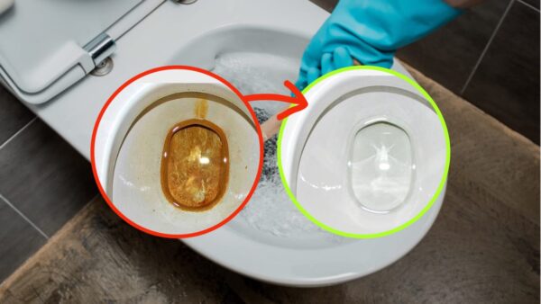 O novo método infalível: Como tirar sujeira e manchas amarelas do vaso sanitário